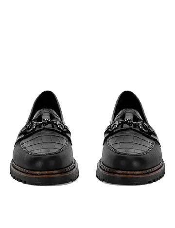 Mocasini Rieker, negru