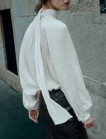 Bluza Zara, ecru