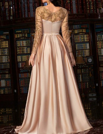 Rochie lunga Faeriesty, crem
