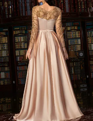 Rochie lunga Faeriesty, crem