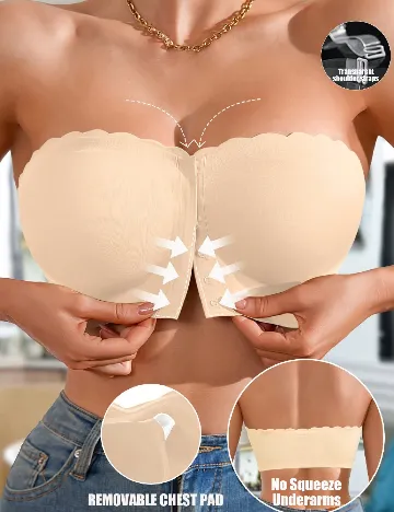 Sutien SHEIN, crem