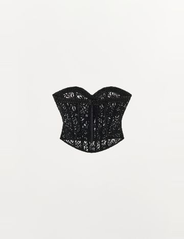 Corset Zara, negru