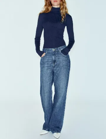 Bluza Zara, bleumarin