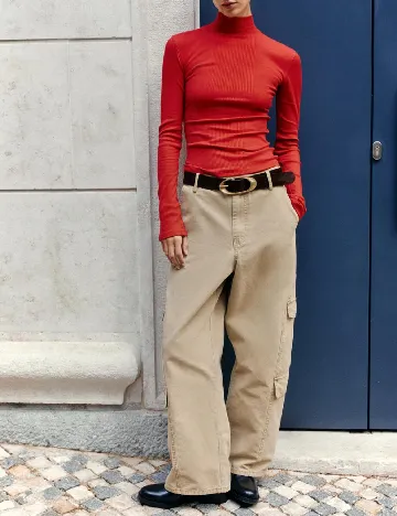 Bluza Zara, rosu