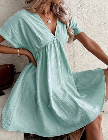 Rochie scurta SHEIN, turcuaz