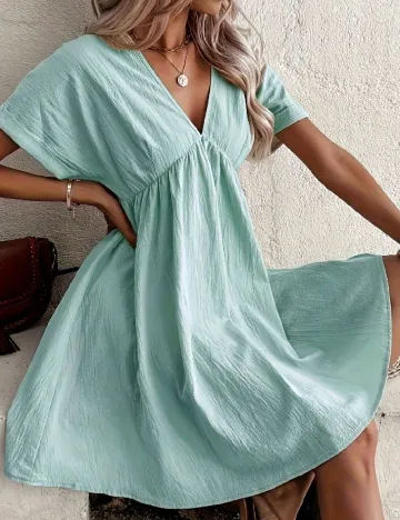 Rochie scurta SHEIN, turcuaz