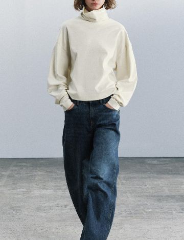 Bluza Zara, crem
