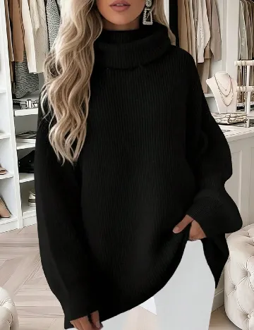 Pulover SHEIN, negru