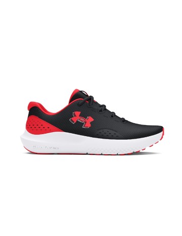 Adidasi Under Armour, negru/rosu