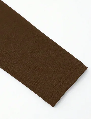 Bluza termica SHEIN, maro