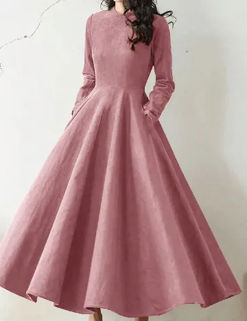 Rochie lunga SHEIN, roz