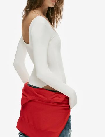 Body Zara, alb