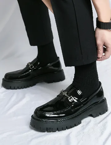 Mocasini SHEIN, negru