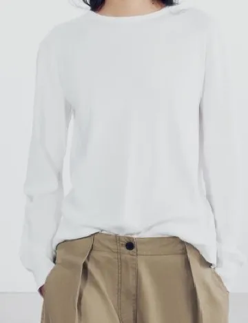 Bluza Zara, alb
