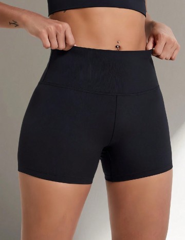 Pantaloni scurti SHEIN, negru