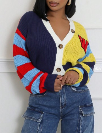 Cardigan SHEIN, mix culori