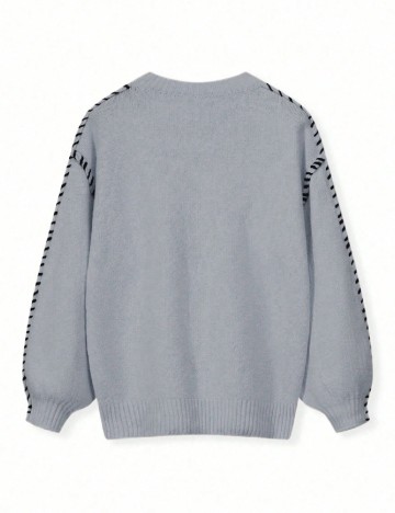 Pulover Oversize SHEIN, gri