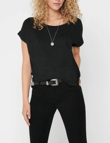 Tricou Only, gri inchis Gri