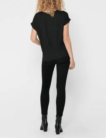 Tricou Only, gri inchis Gri