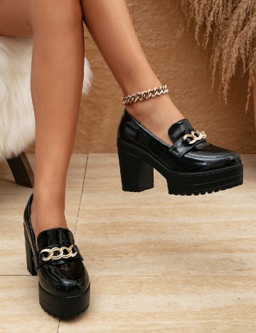 Pantofi SHEIN, negru