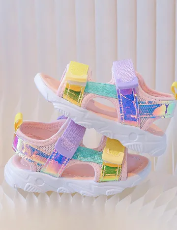 Sandale Shein Kids, mix culori