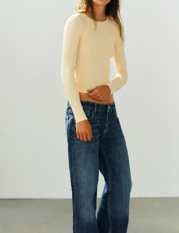 Bluza Zara, crem