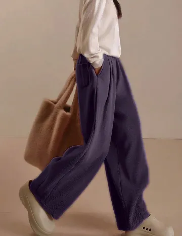 Pantaloni SHEIN, mov