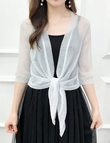 Bolero SHEIN, gri