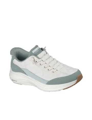 Adidasi SKECHERS, alb/verde