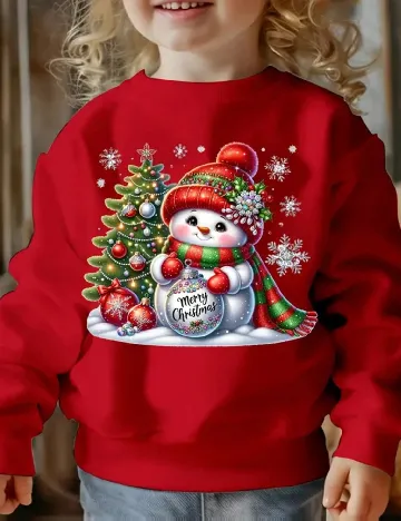 Bluza Shein Kids, rosu