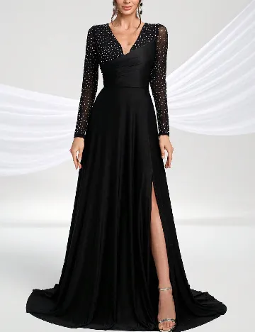 Rochie lunga Giffniseti, negru