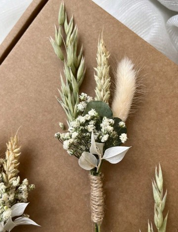 Plante uscate decorative 6 bucati SHEIN, mix culori