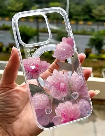 Husa iPhone 15 Pro SHEIN, floral