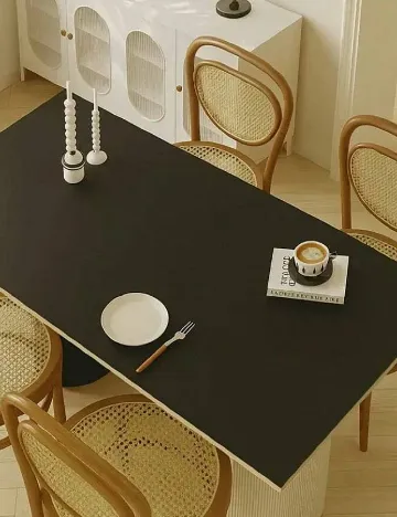 Protectie de masa, 80 x 120 cm SHEIN, negru
