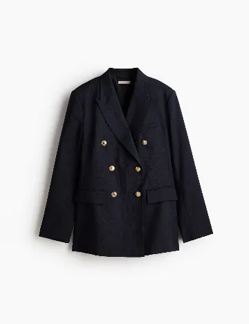 Sacou H&M, bleumarin