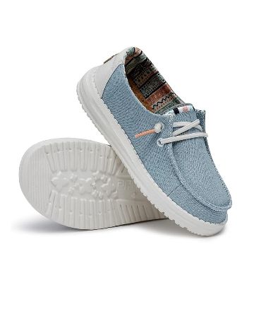 Mocasini Hey Dude, albastru