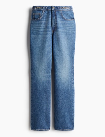 Blugi H&M, albastru