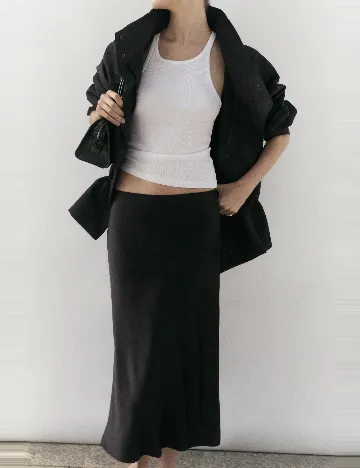 Fusta H&M, negru