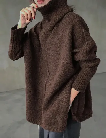 Bluza SHEIN CURVE, maro