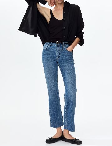 Blugi H&M, albastru