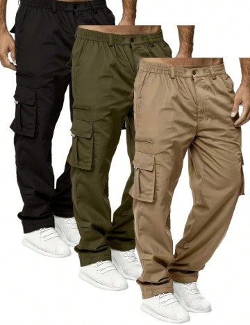 Set pantaloni 3 perechi SHEIN, mix culori