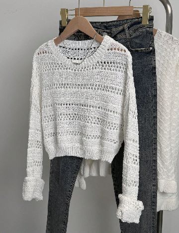 Bluza SHEIN, alb