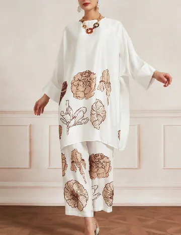 Compleu Toppies, alb
