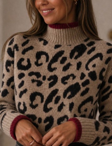 Pulover SHEIN, animal print