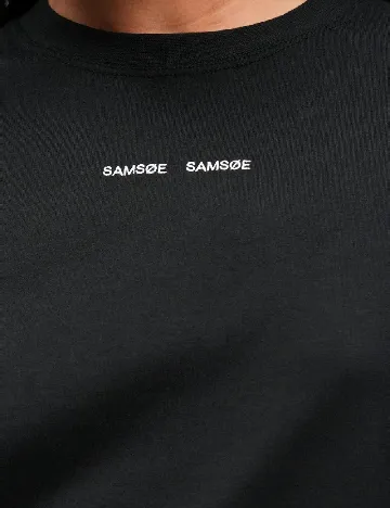Tricou Samsoe Samsoe, negru