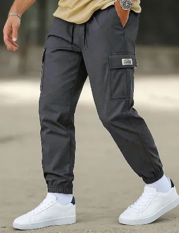 Pantaloni SHEIN, gri