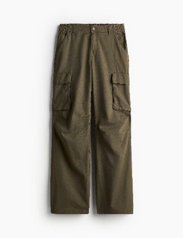 Pantaloni H&M, verde