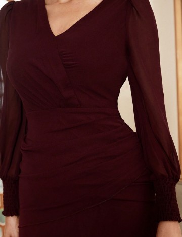Rochie lunga Miss ord, visiniu