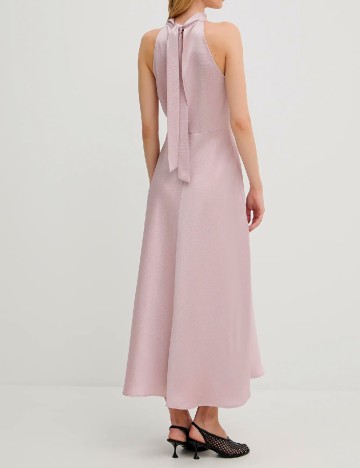 Rochie lunga Samsoe Samsoe, roz