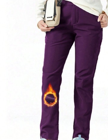 Pantaloni SHEIN, magenta